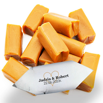 KRÓWKI ŚLUBNE – SŁODKIE PODZIĘKOWANIE Z SERCEM